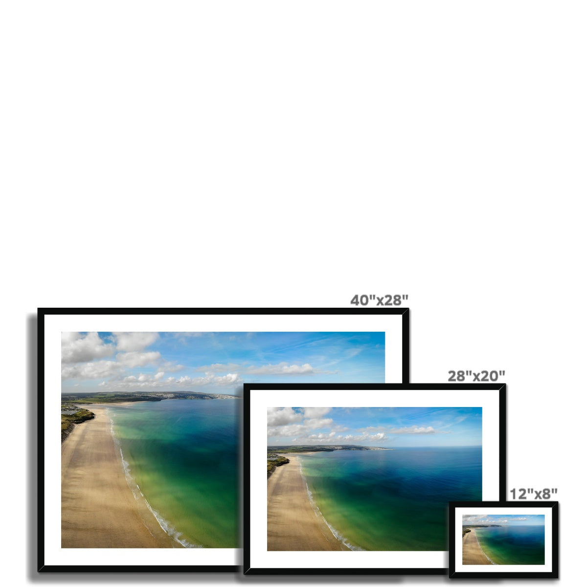 sandy acres view wooden frame sizes
