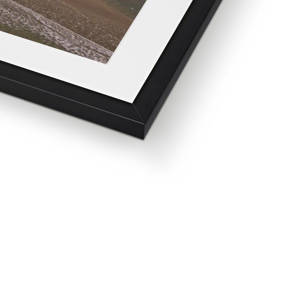 Perran Sands Landscape ~ Framed & Mounted Print