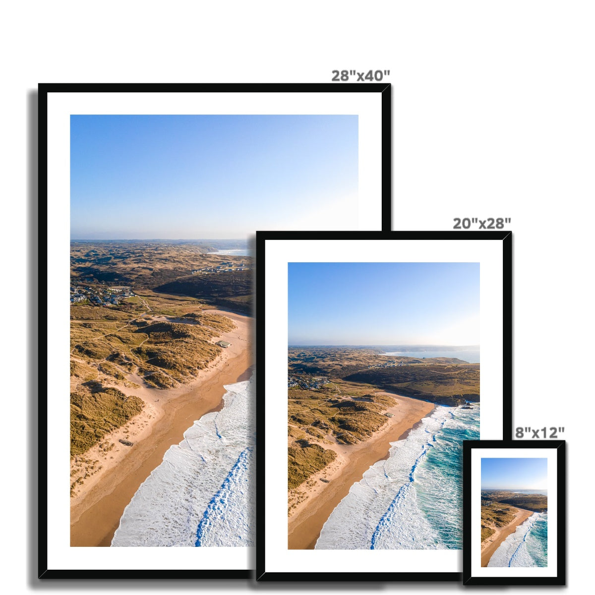 holywell bay high tide wooden frame sizes