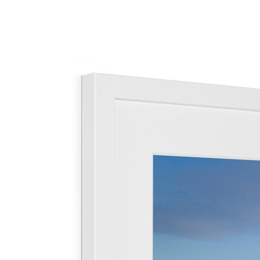 high tide perranporth white frame detail