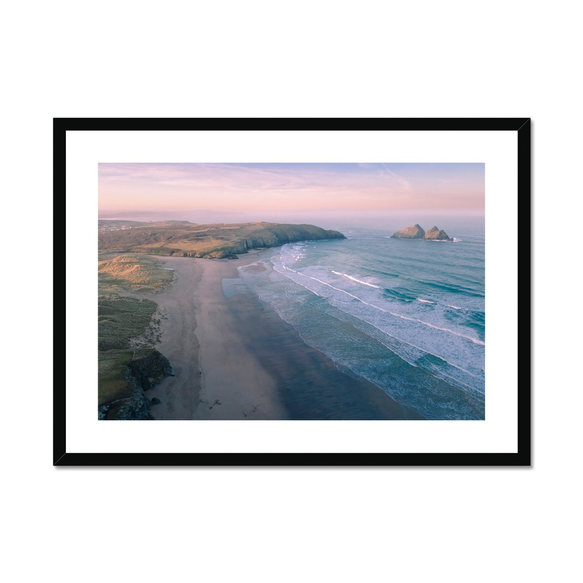 Dawn Colours Holywell ~ Framed & Mounted Print
