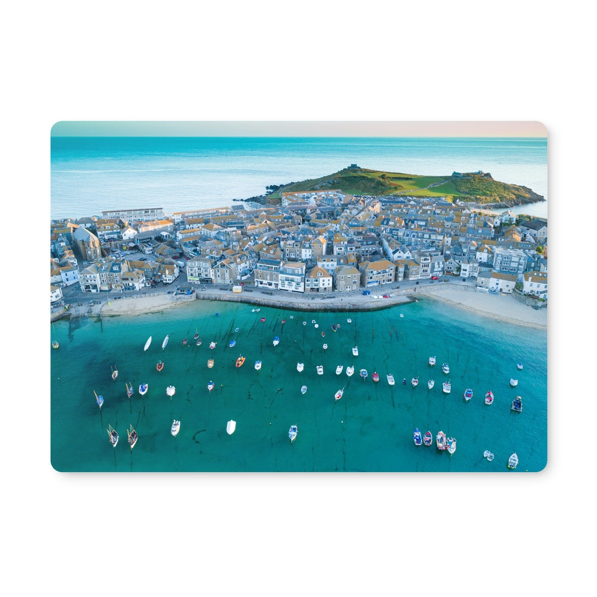 st ives boats placemat