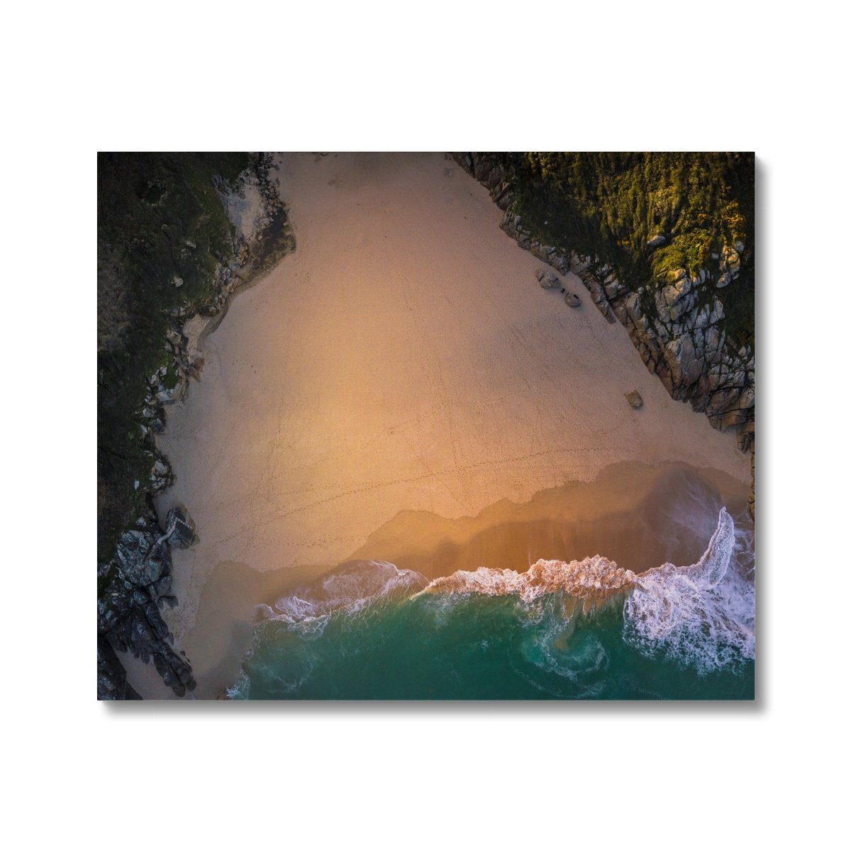 porthcurno from above