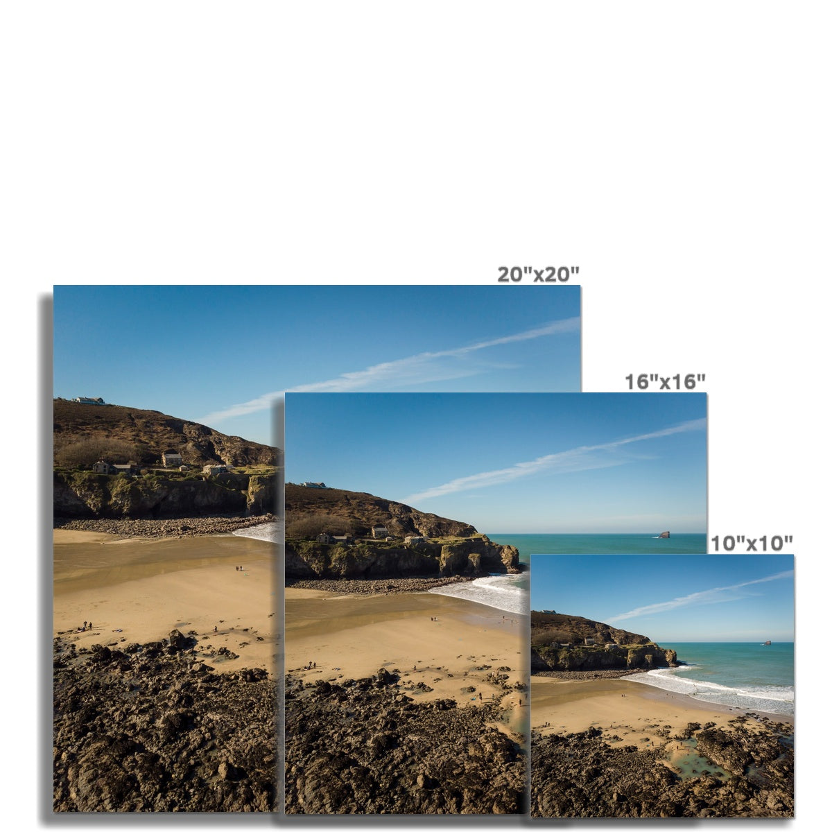 trevaunance cove picture sizes