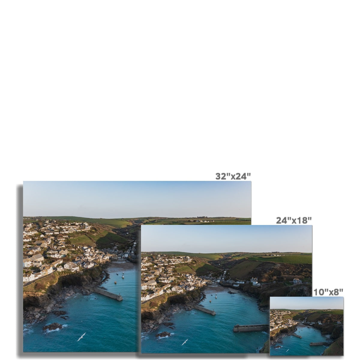 port issac picture sizes