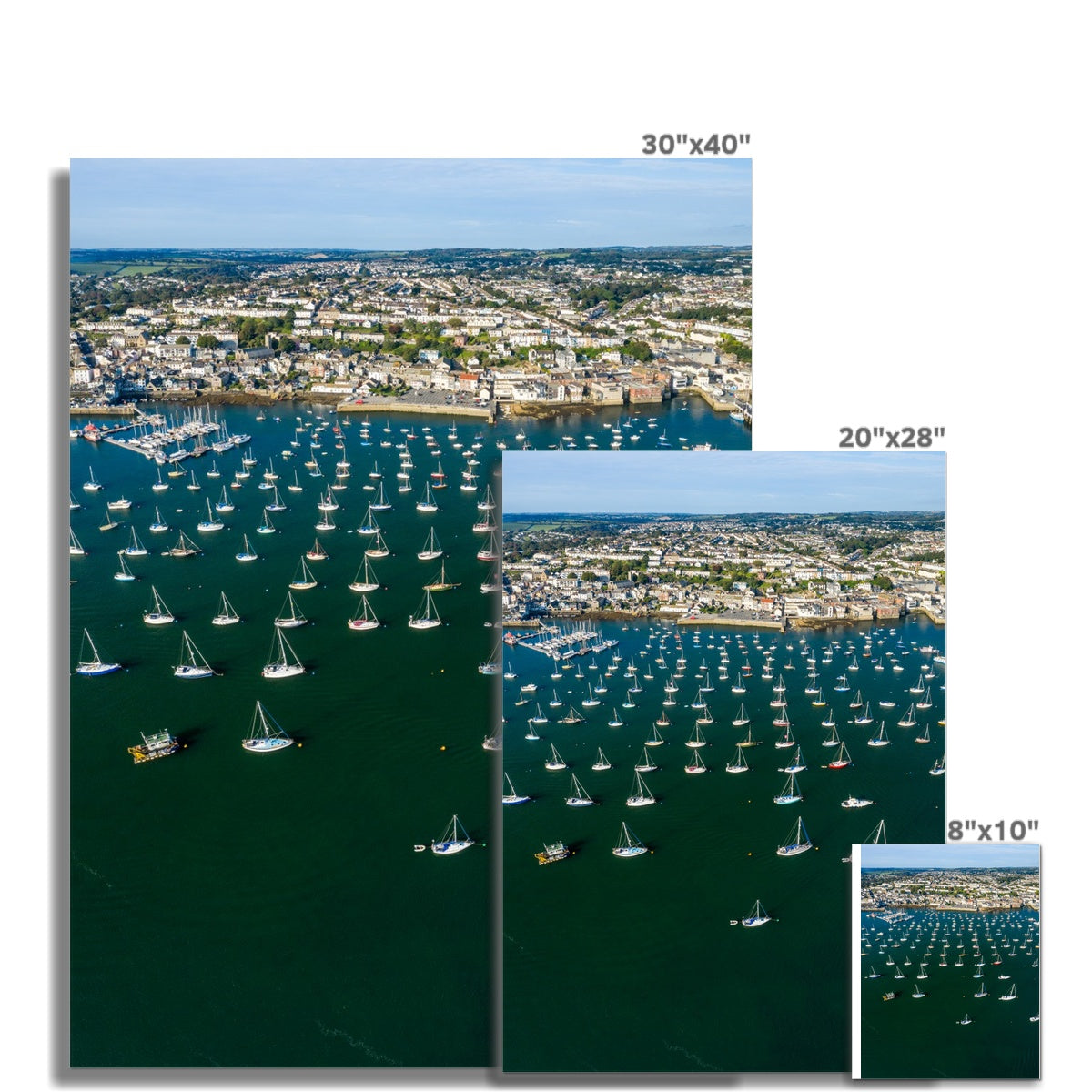 falmouth sailing boats photograph picture sizes