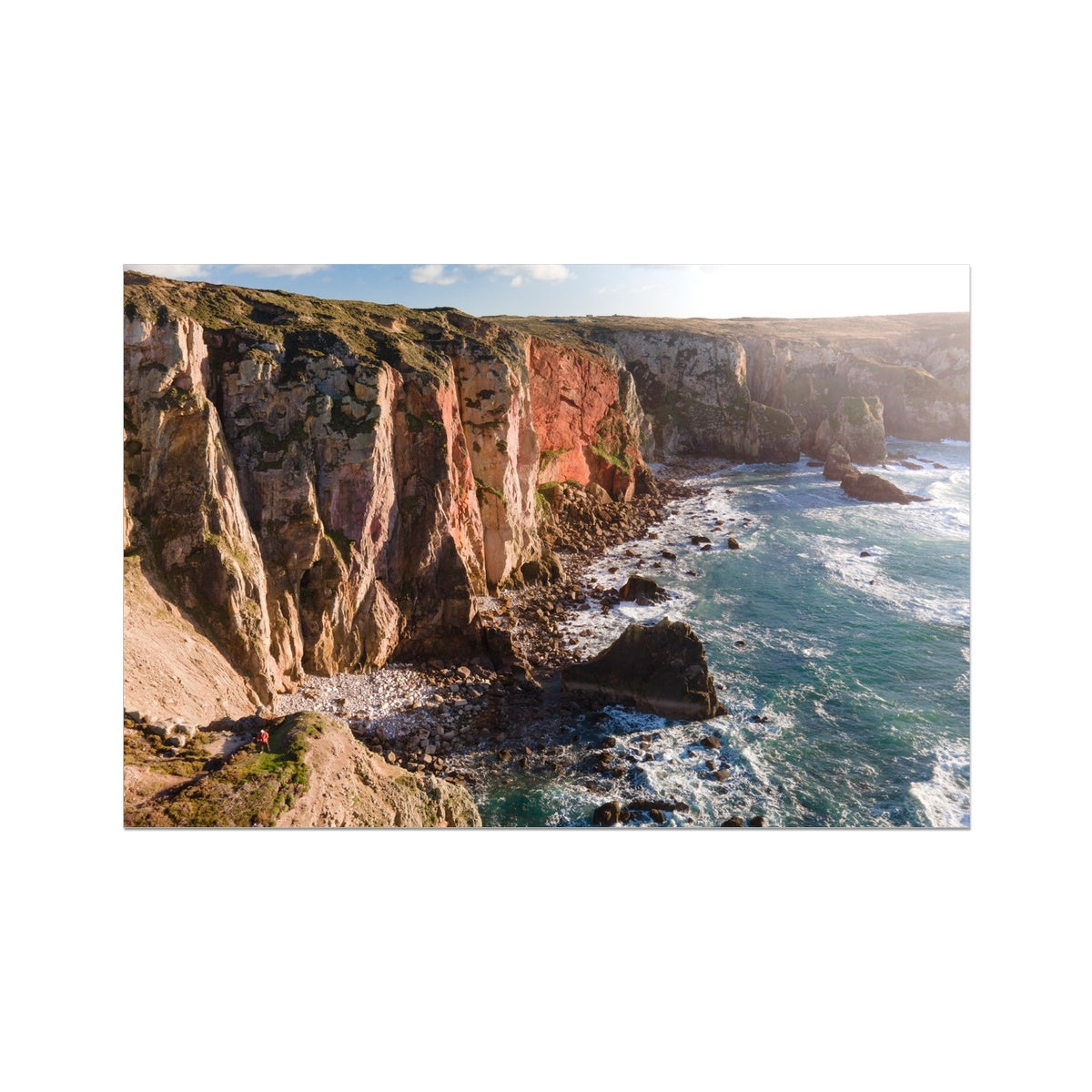 Cligga Cliff Colours ~ Photograph