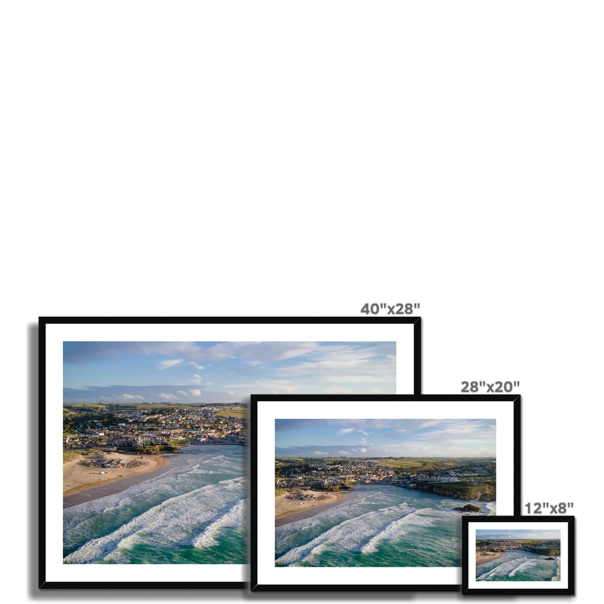 high tide perranporth frame sizes