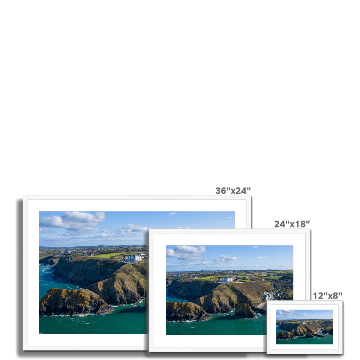 mullion cove landscape frame sizes