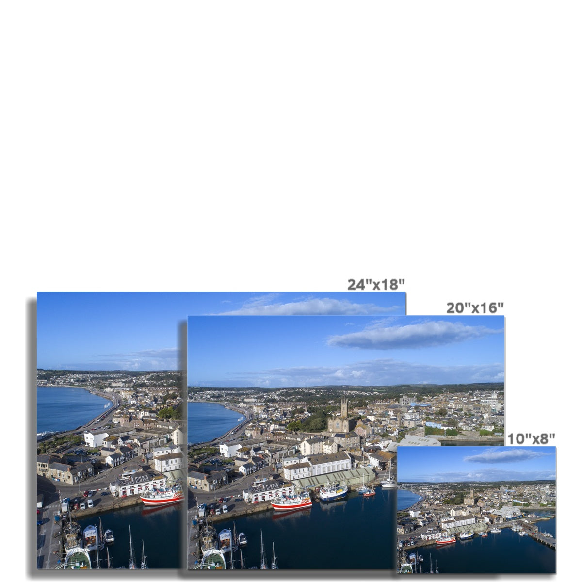 penzance harbour picture sizes