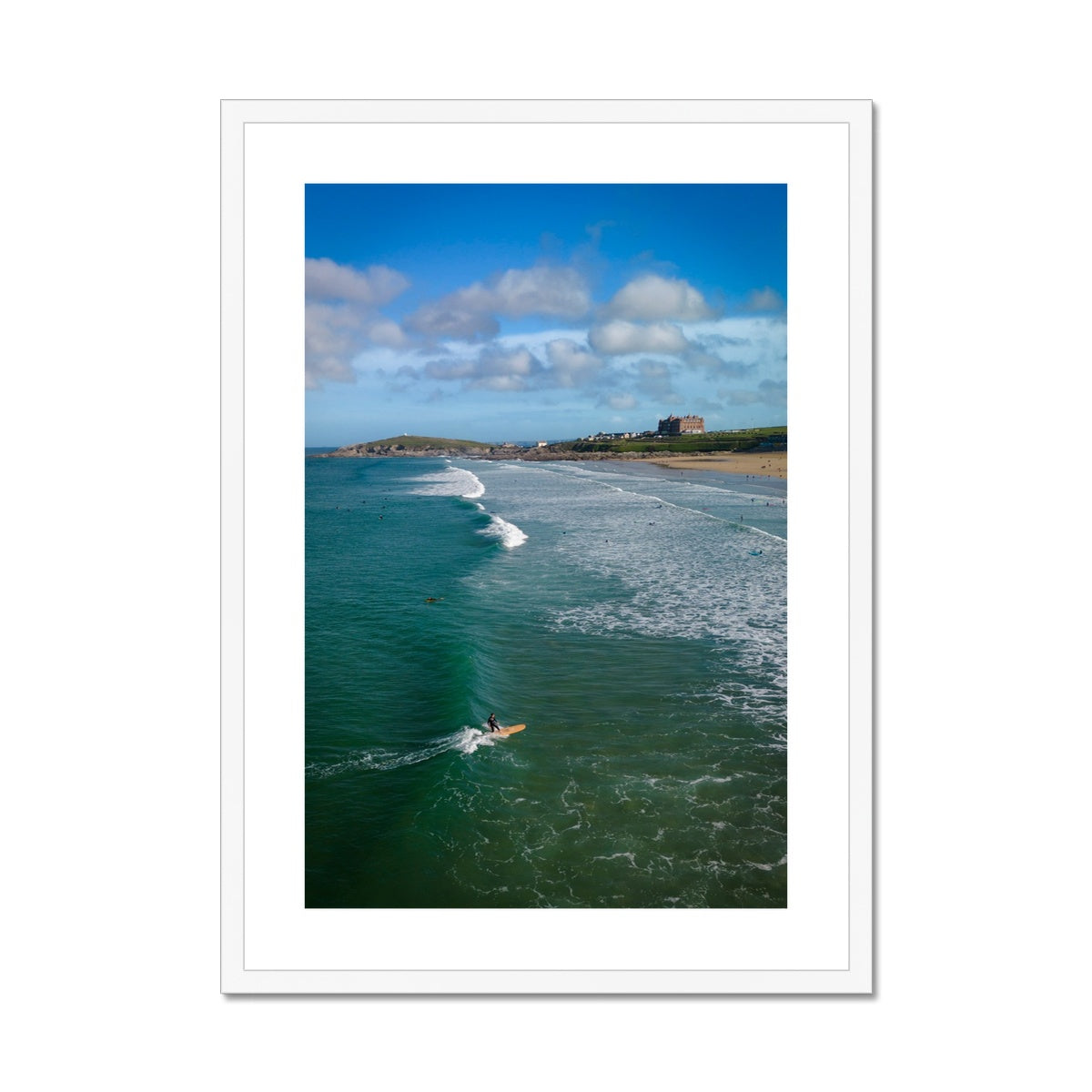 Fistral Surf ~ Framed & Mounted Print