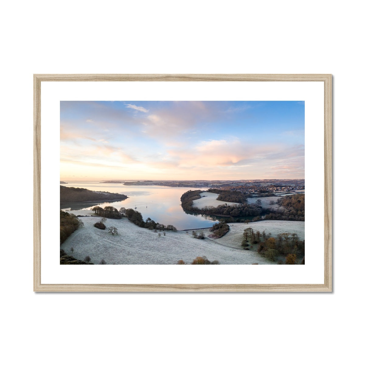 trelissick frost wooden frame