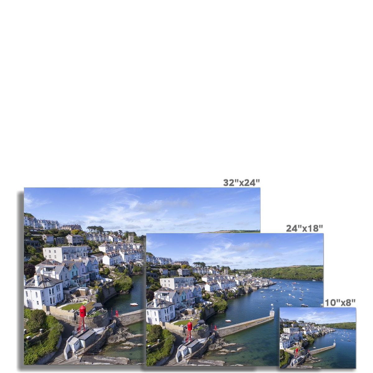 fowey picture sizes