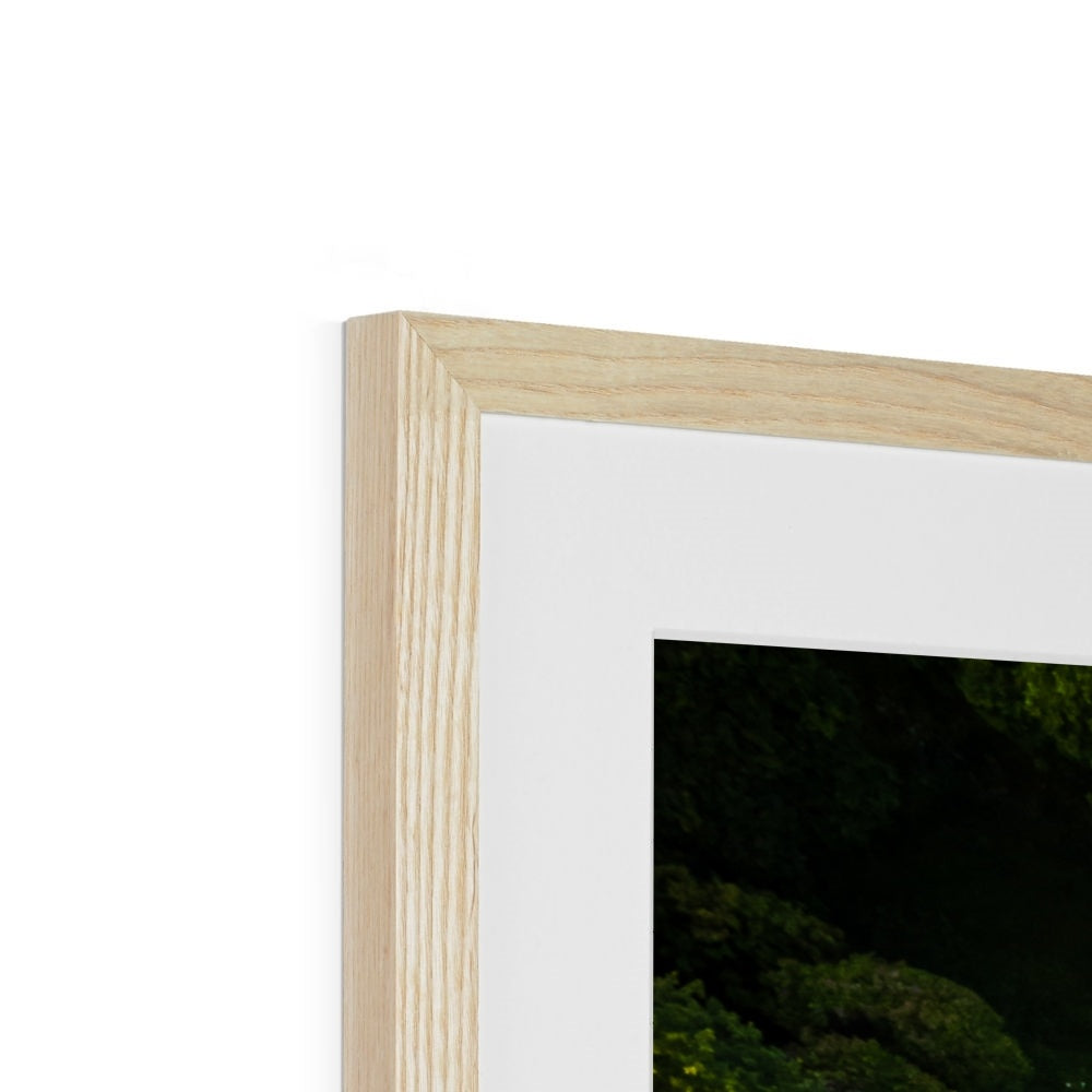 glendurgan maze wooden frame detail