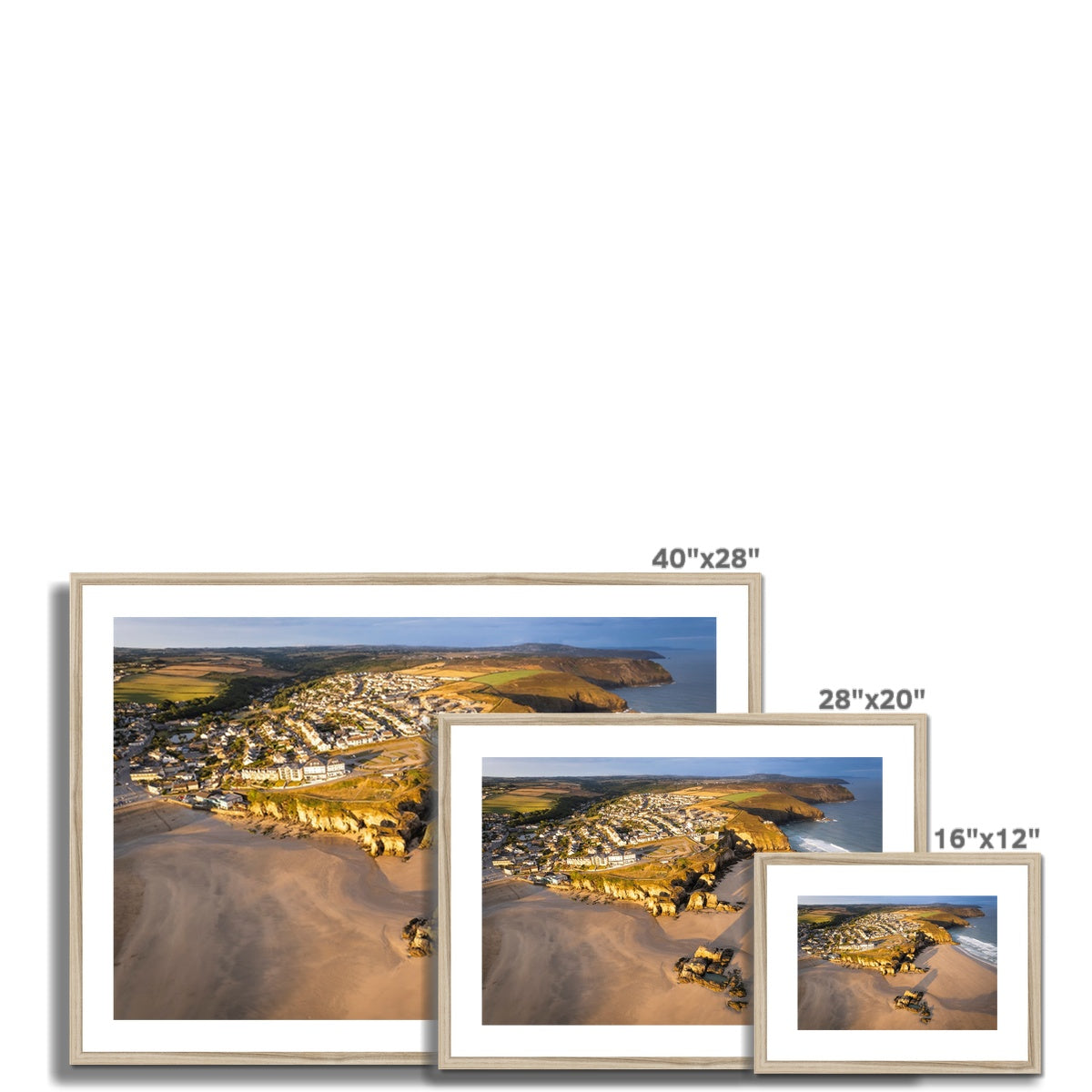 Droskyn Heatwave Colours ~ Framed & Mounted Print