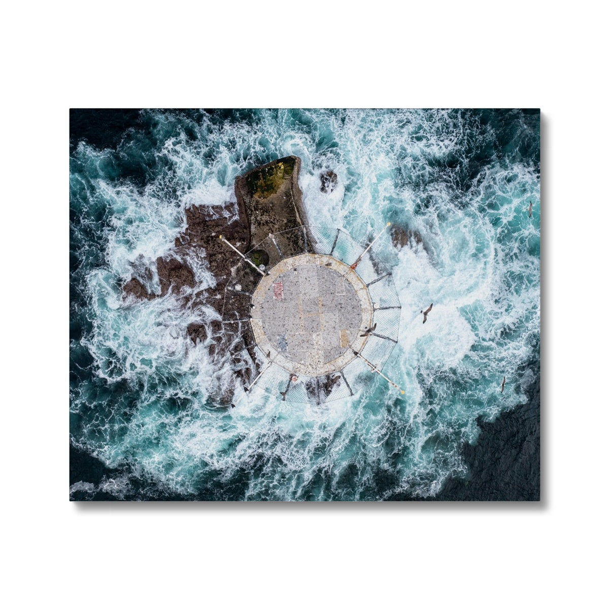 Wolf Rock Lighthouse ~ Canvas