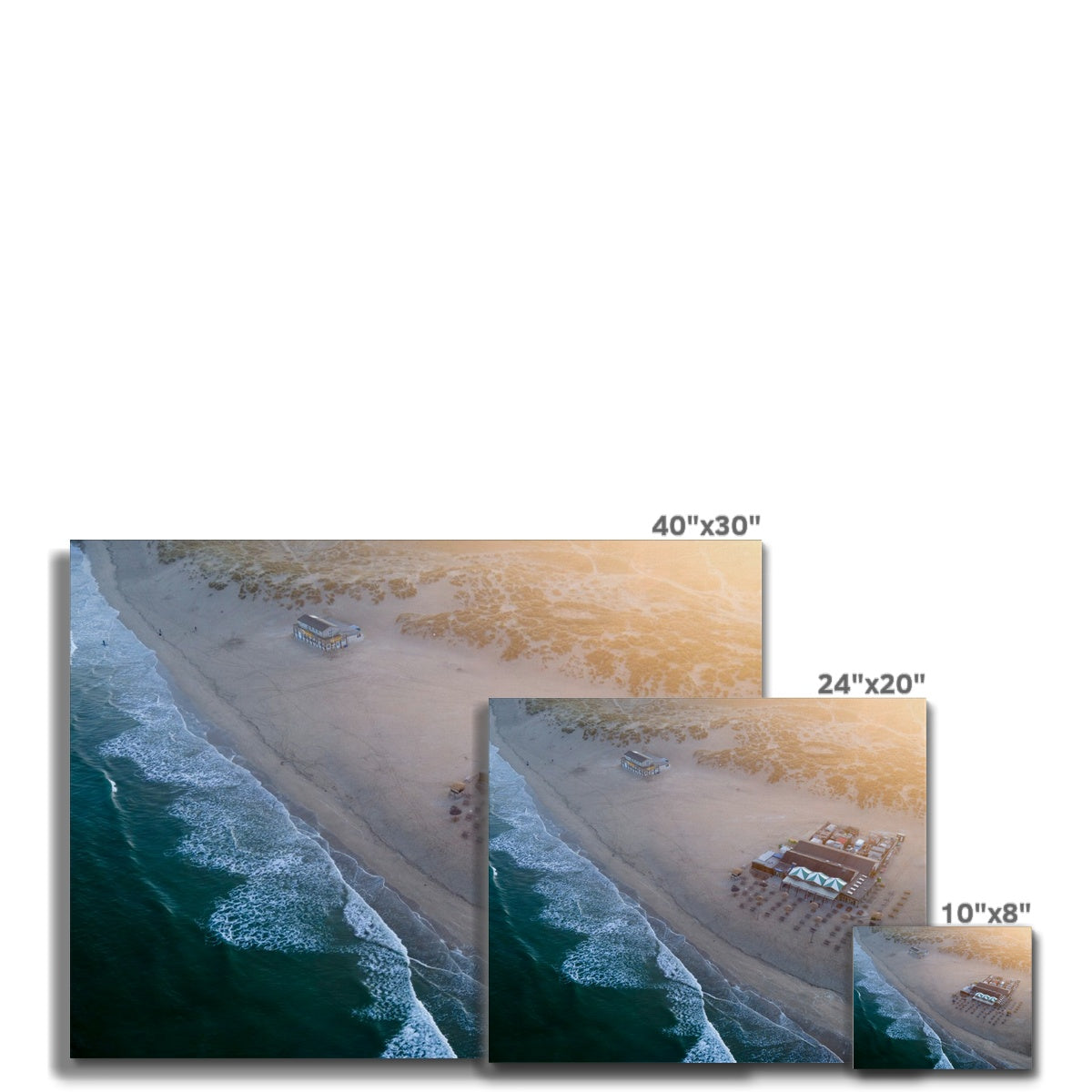 dawn watering hole canvas sizes