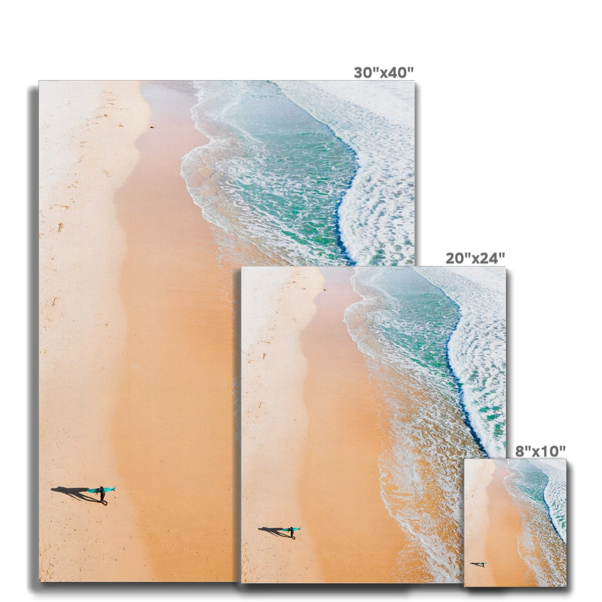 praa sands surfer canvas sizes