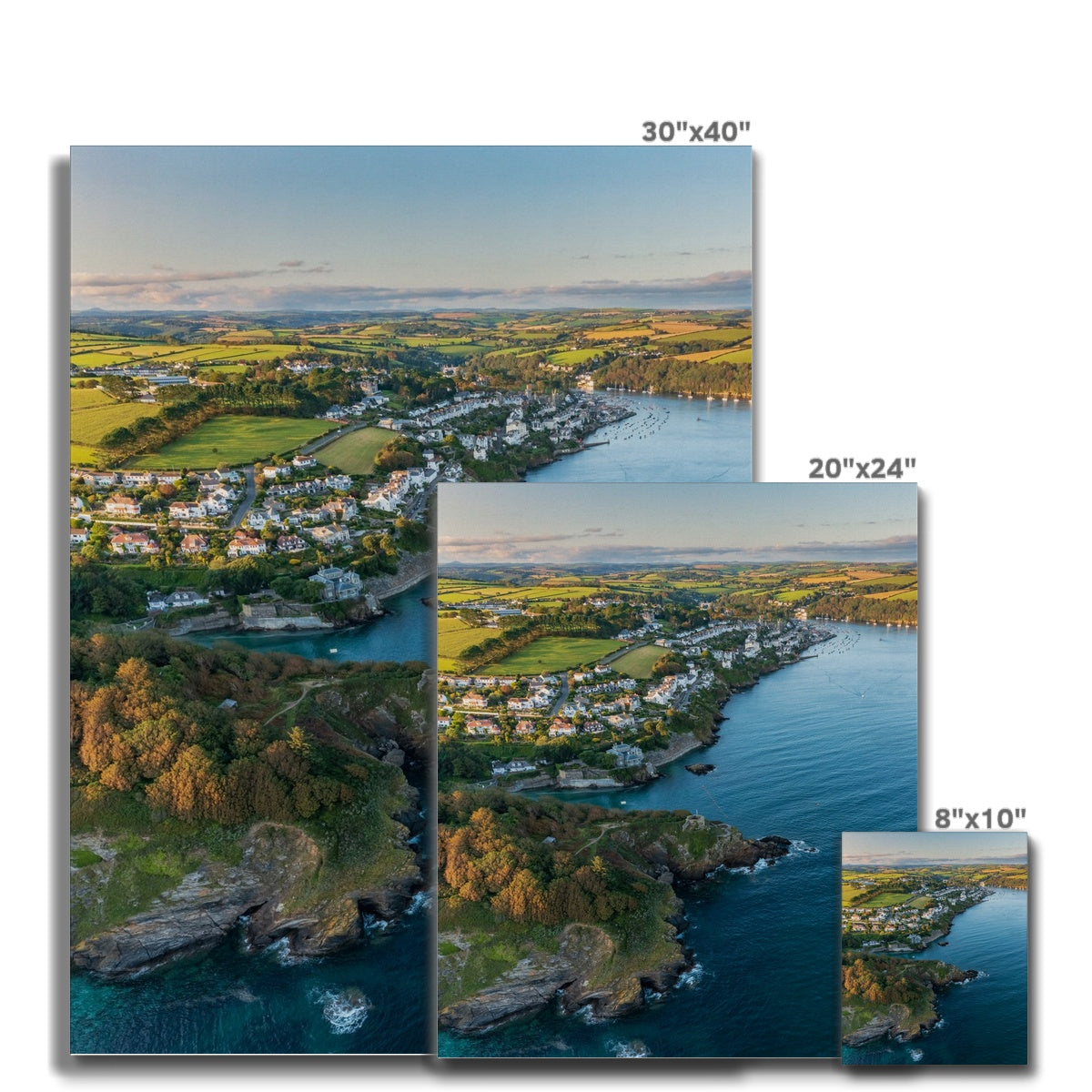 st catherines castle fowey canvas sizes