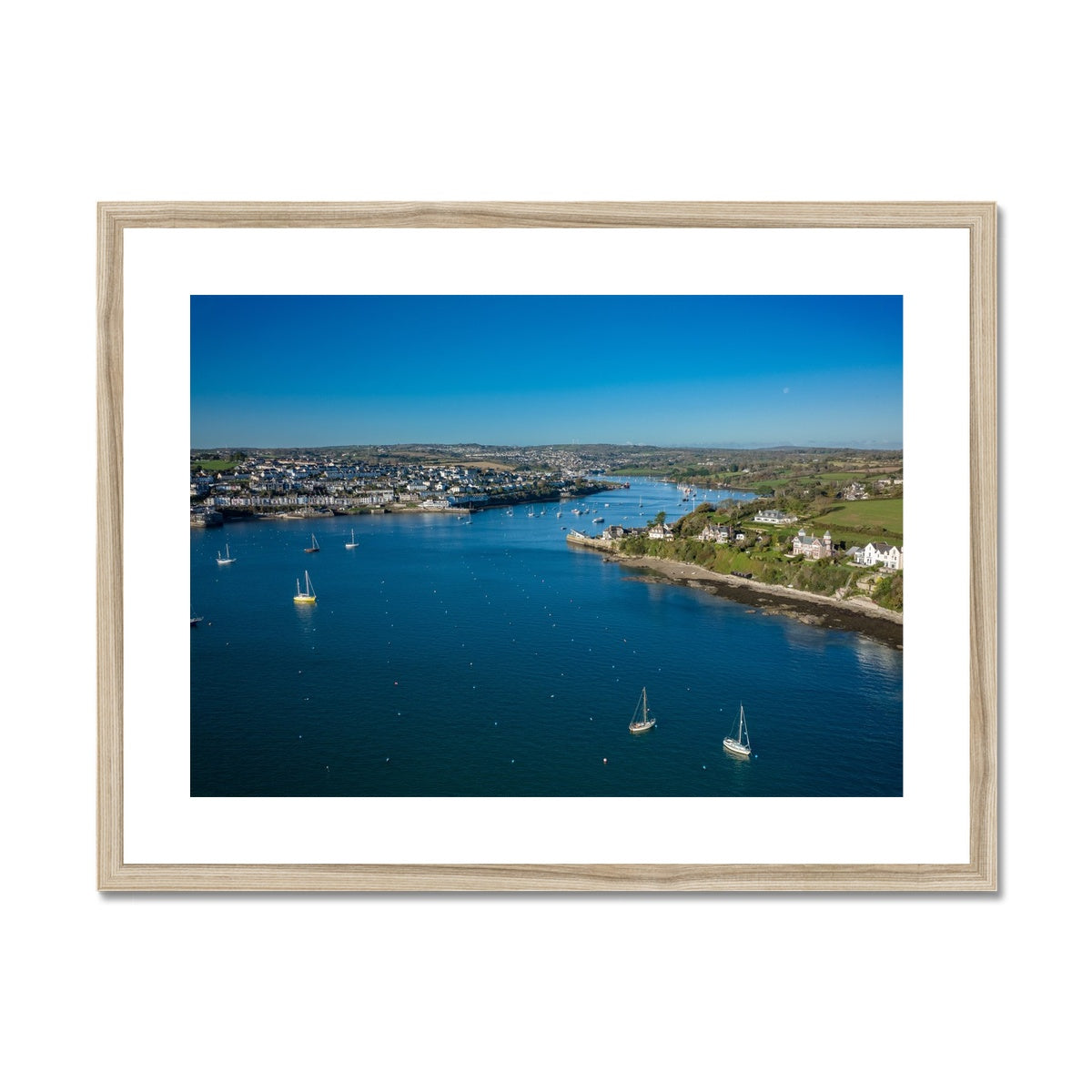 falmouth view to flushing wooden frame