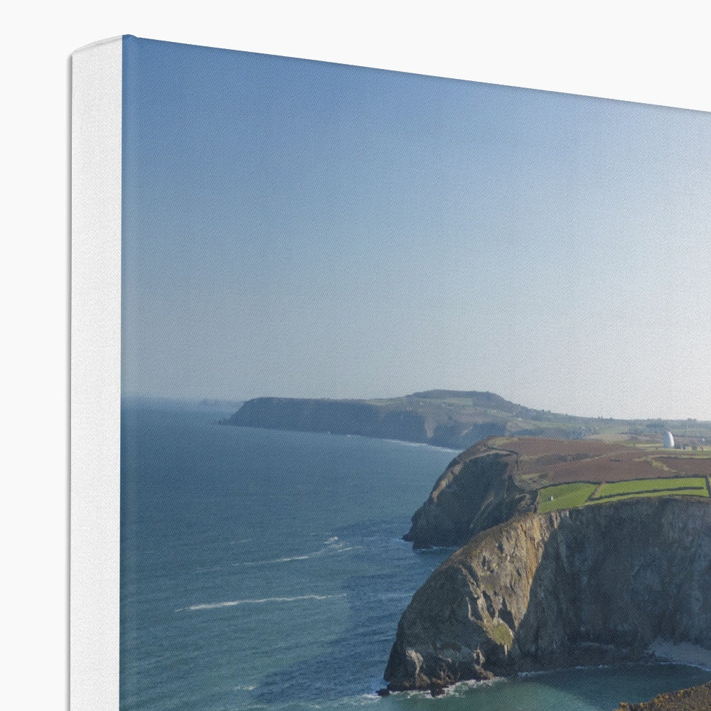 Portreath Harbour & Cliffs ~ Canvas