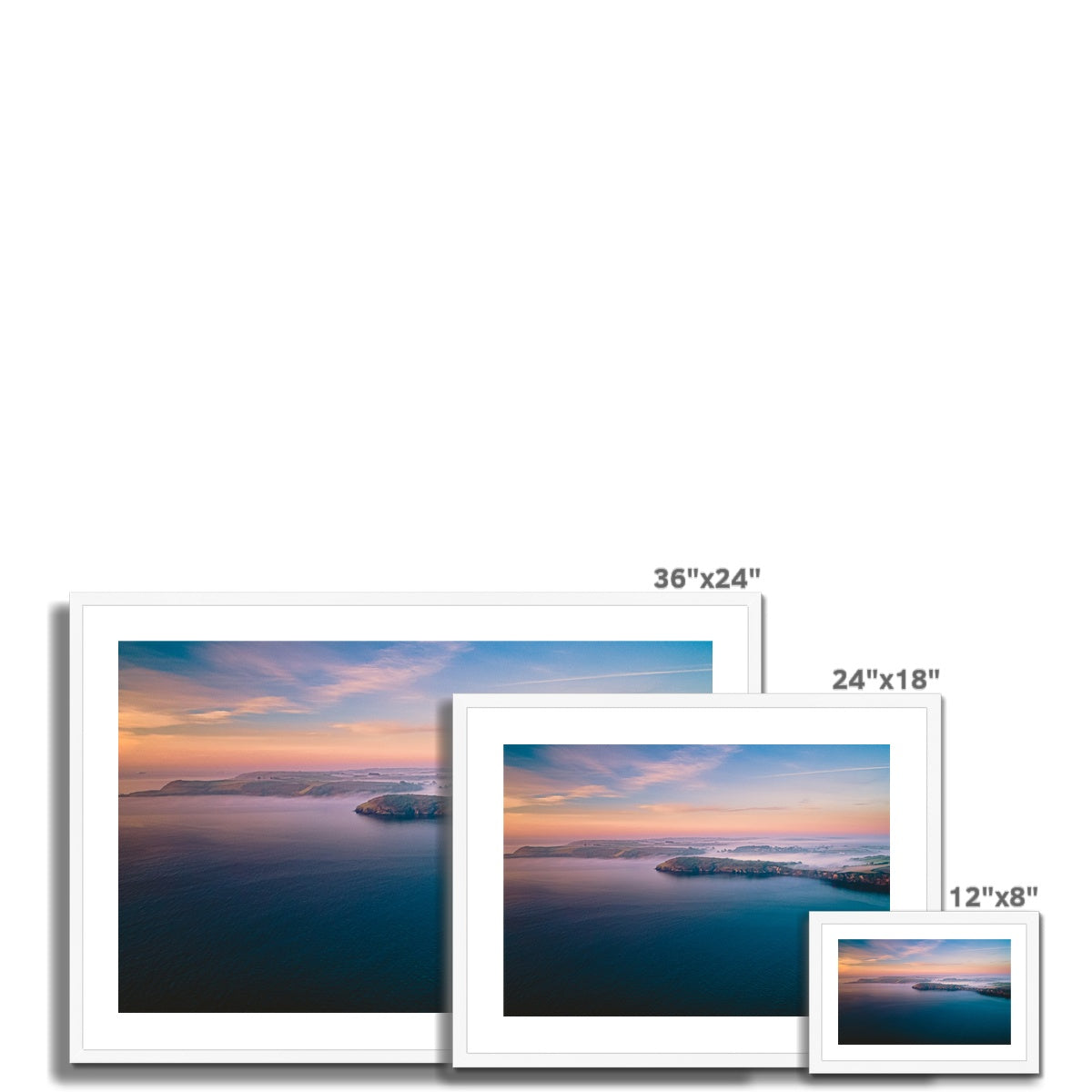 helford passage dawn frame sizes