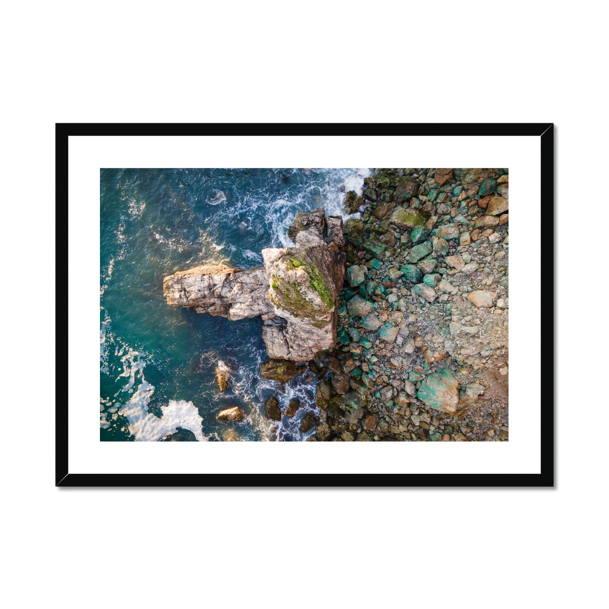 hanover mineral rocks framed print