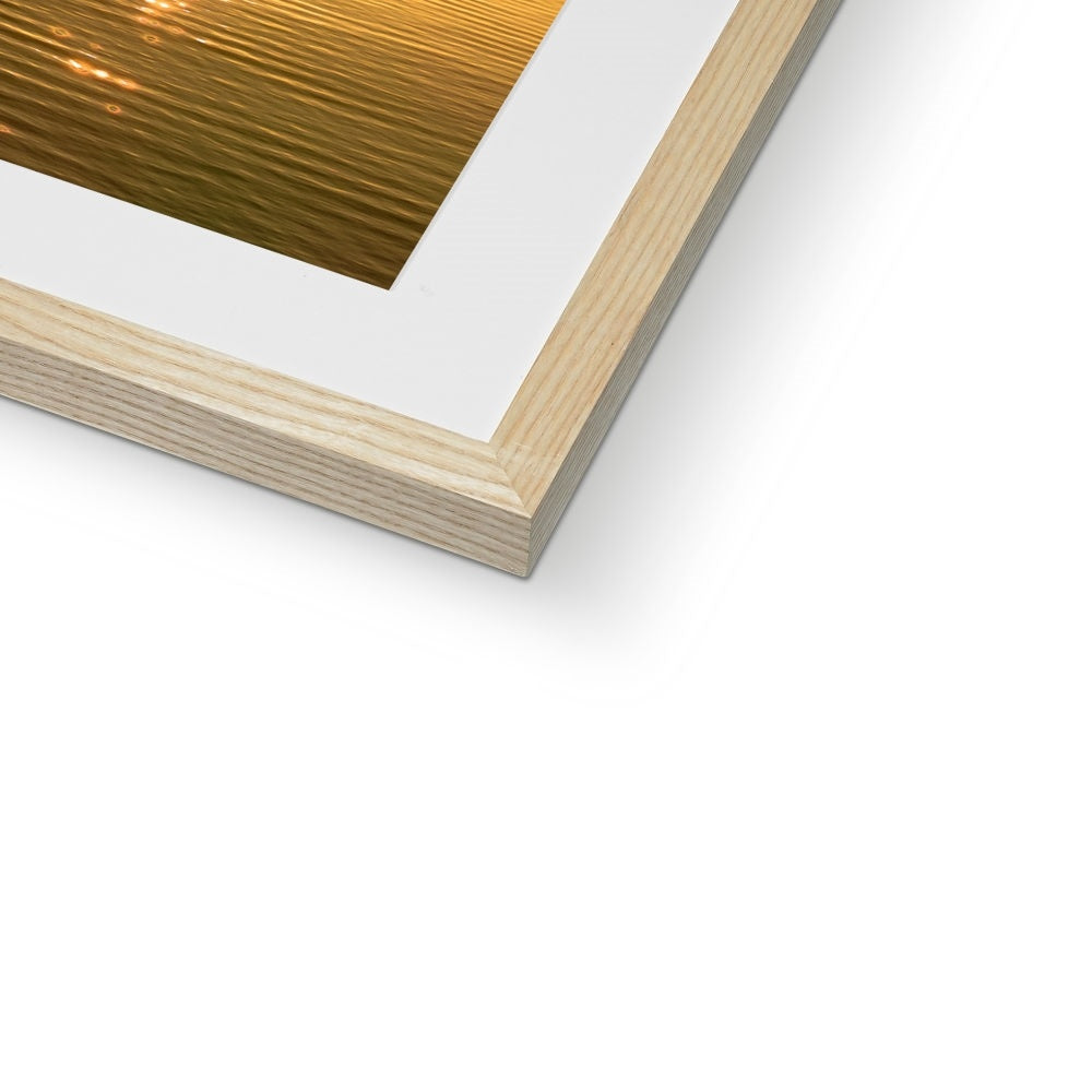 st michaels mount golden sunset natural frame detail