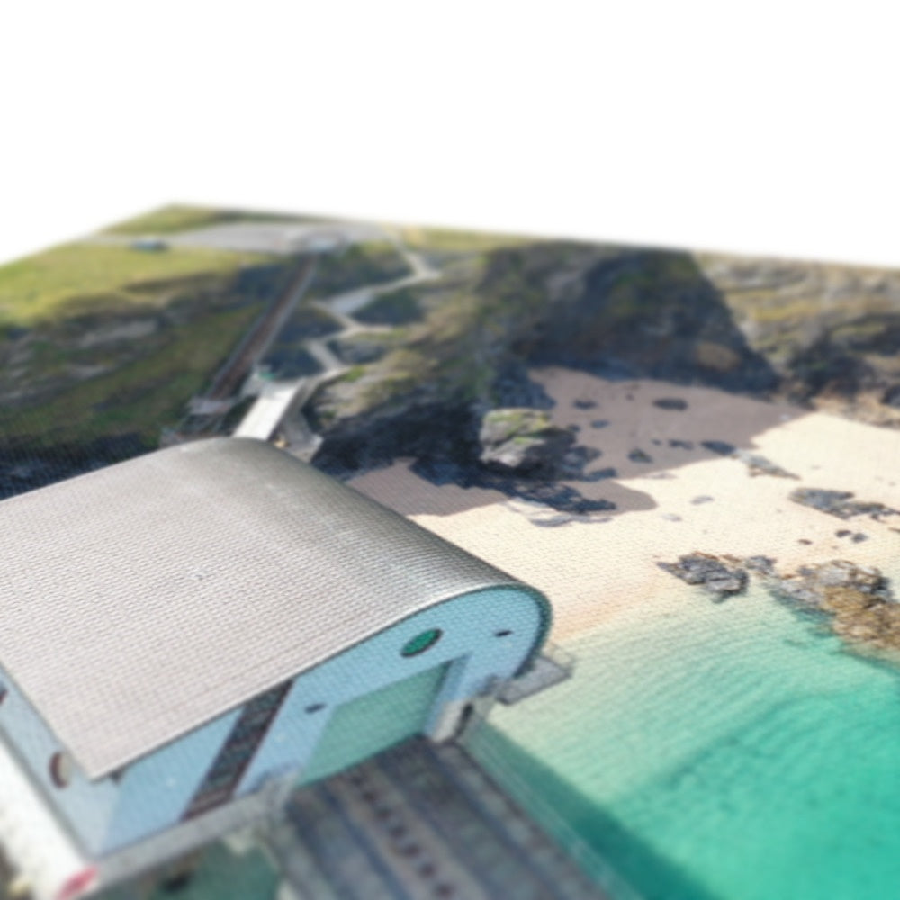 padstow lifeboat station canvas