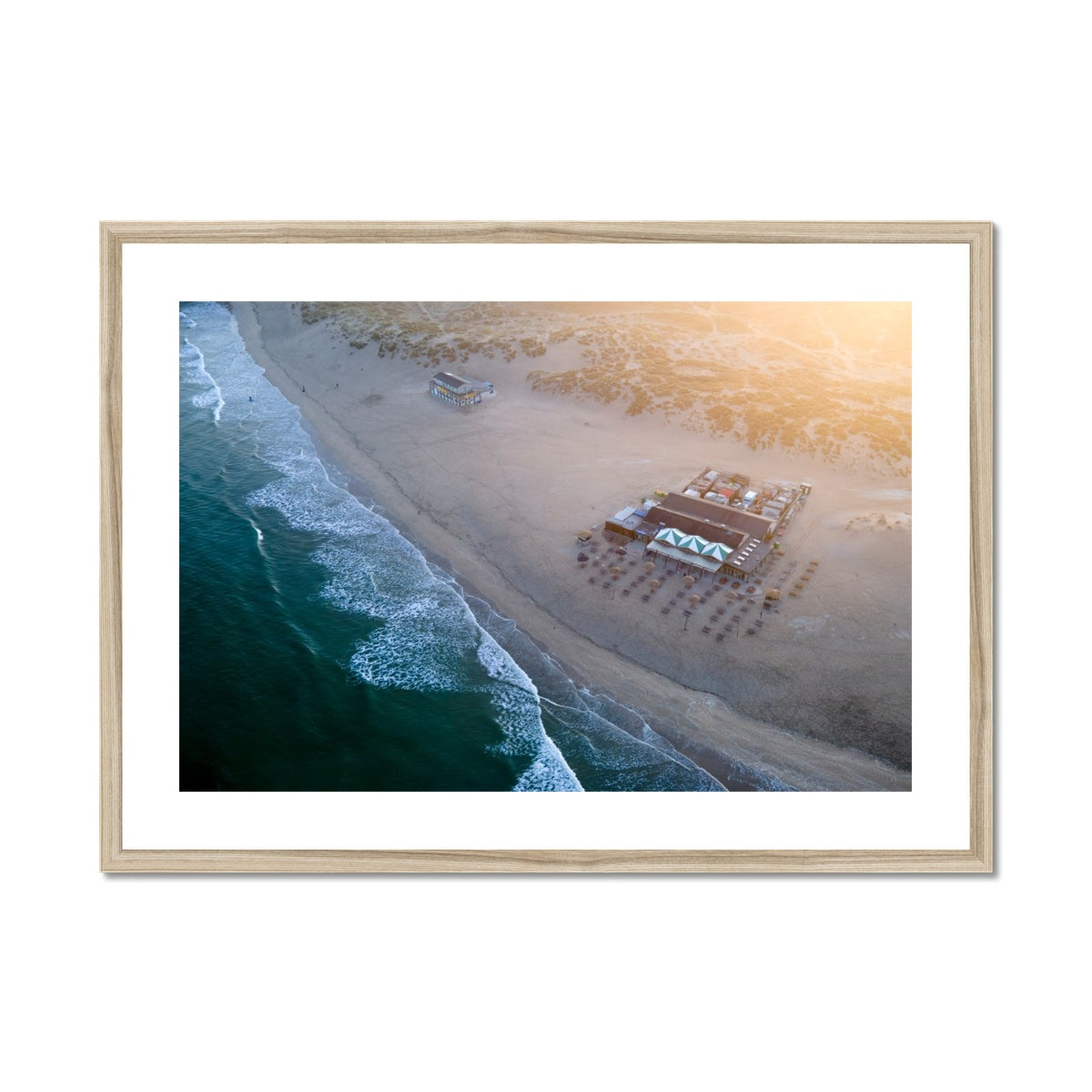 dawn watering hole wooden frame