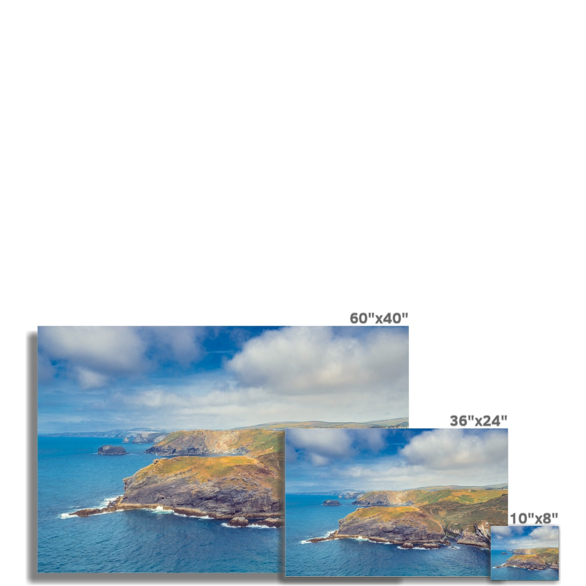 tintagel castle island picture sizes