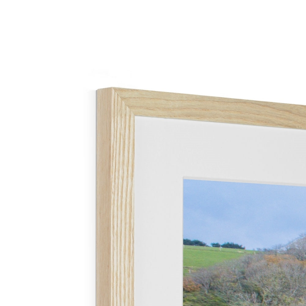 polkerris wooden frame detail
