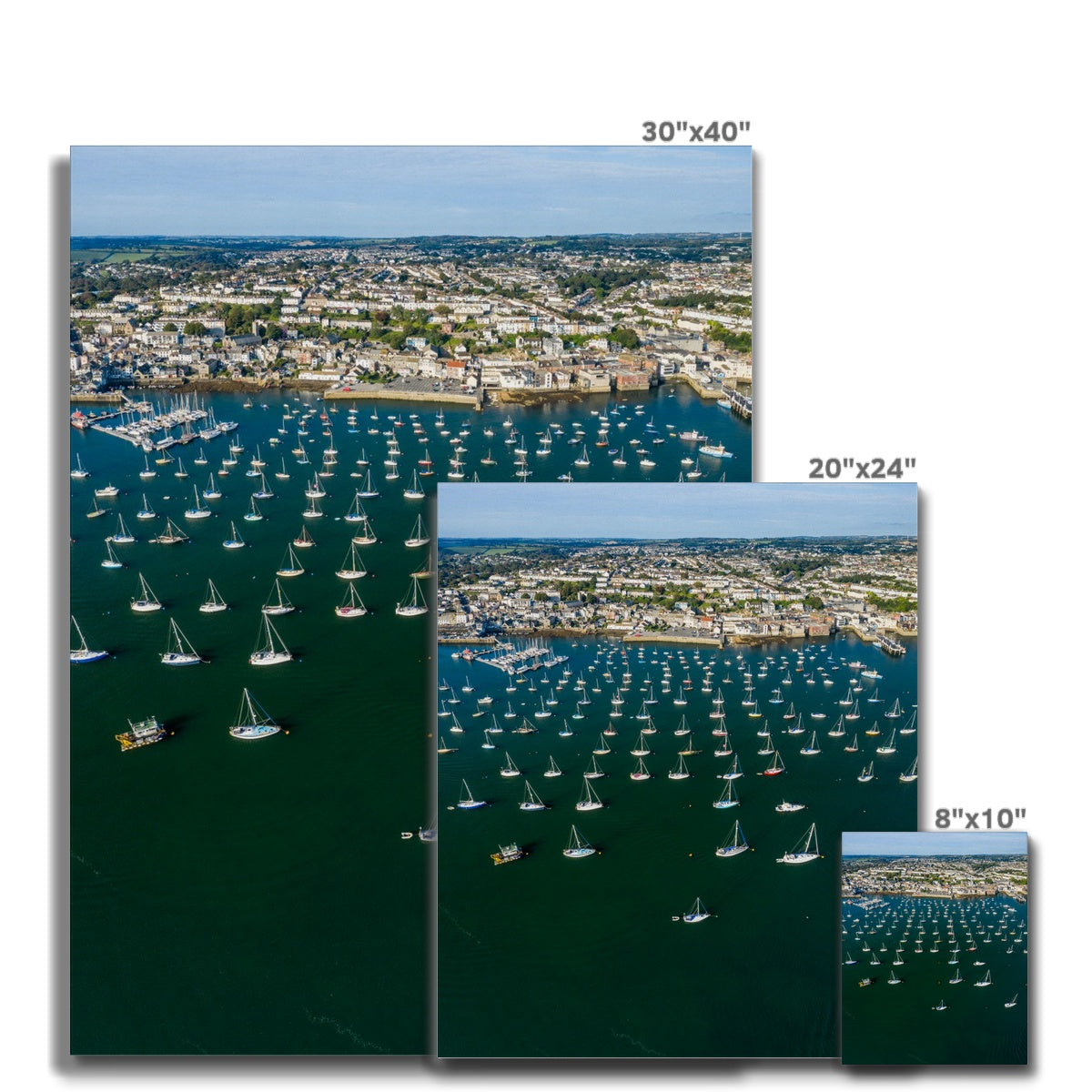 falmouth sailing boats canvas sizes