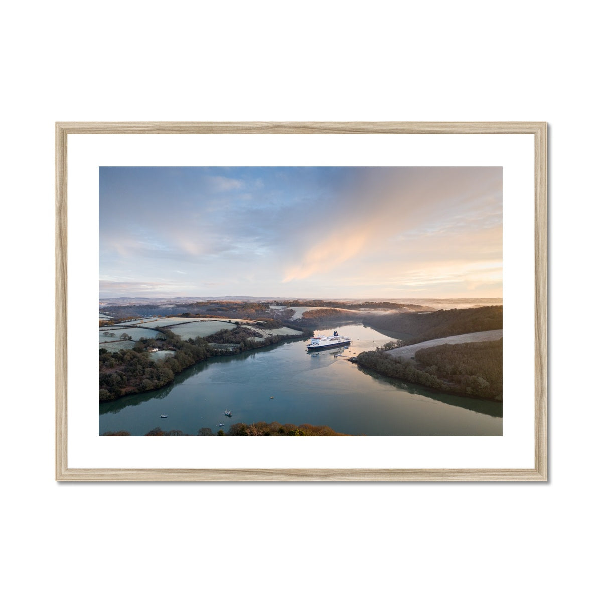 roundwood quay wooden frame
