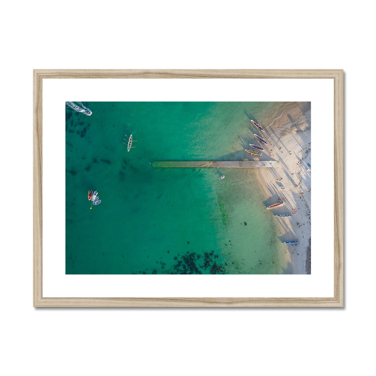 Bryher Gigs ~ Framed & Mounted Print