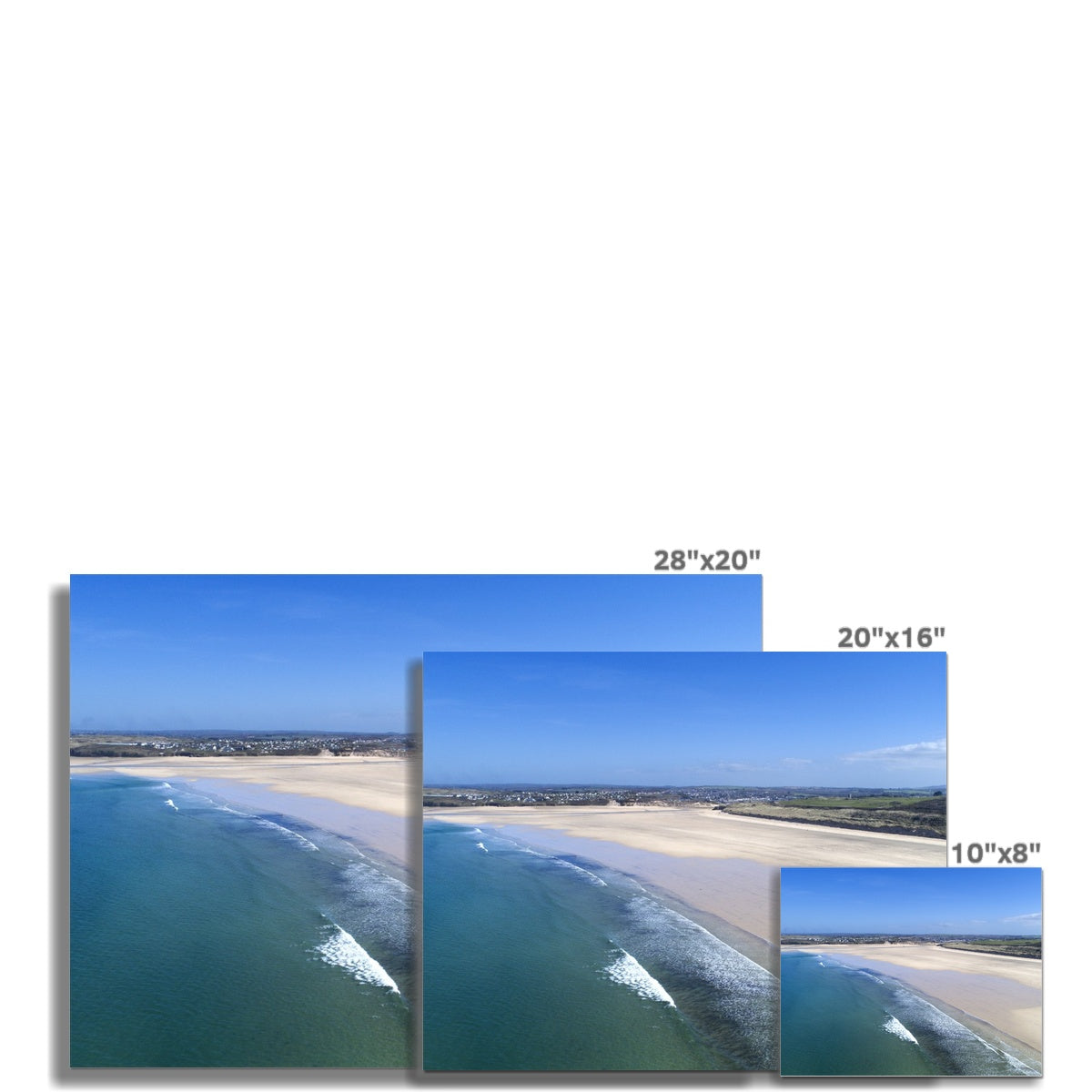 porthkidney beach picture sizes