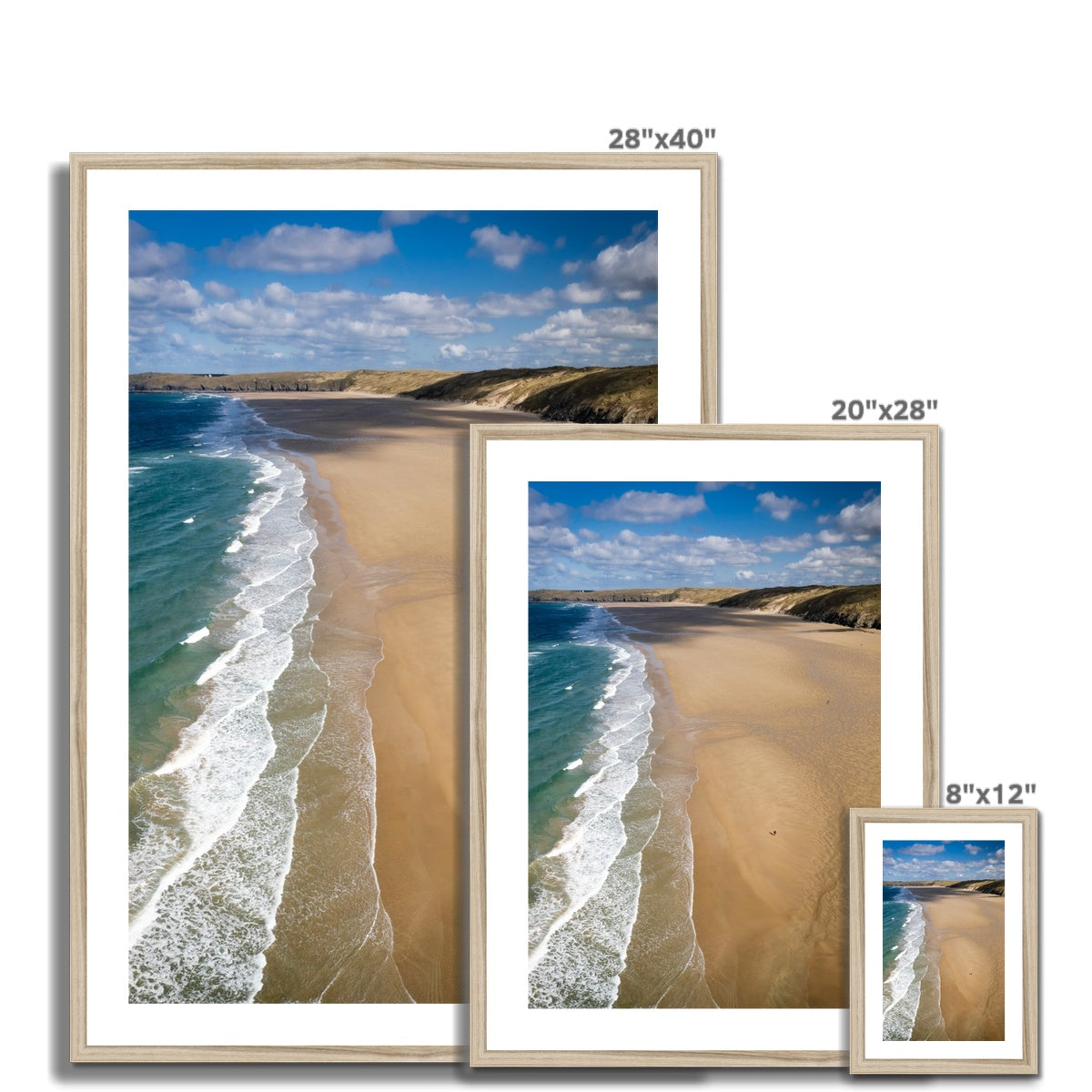 Sand Bank ~ Framed & Mounted Print