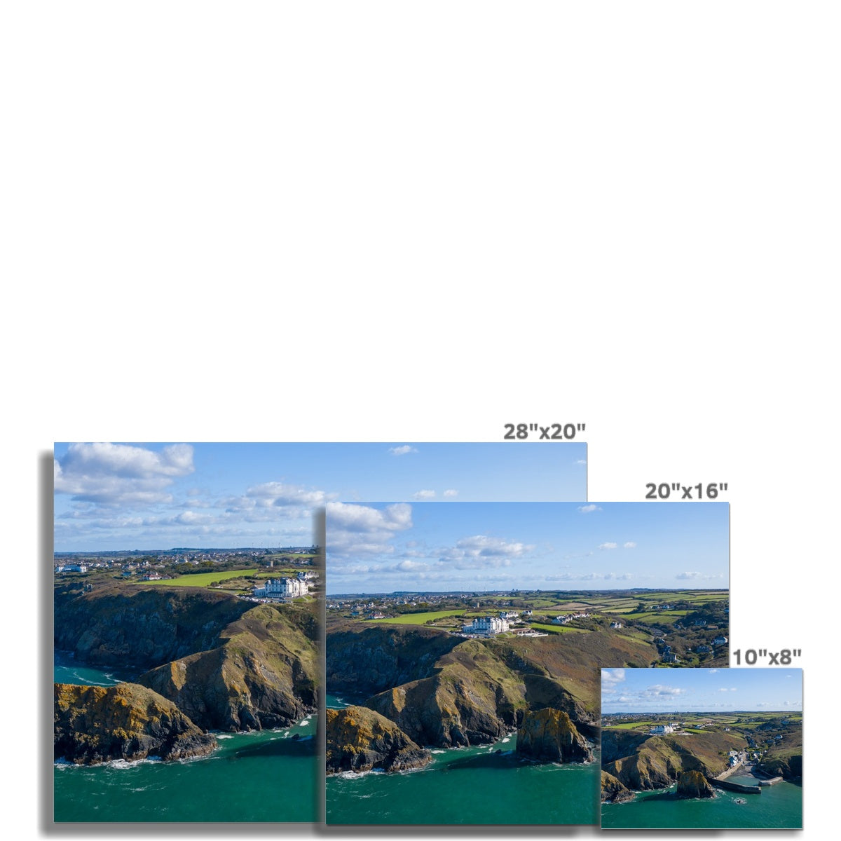 mullion cove landscape picture sizes