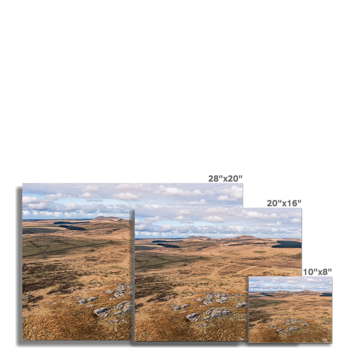 bodmin moor landscape picture sizes