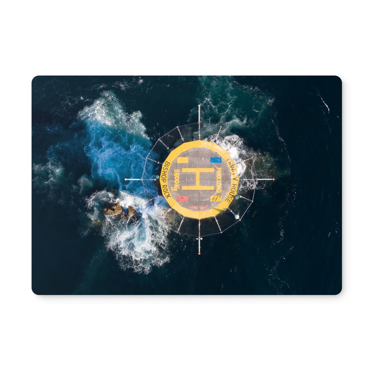 bishop rock lighthouse placemat