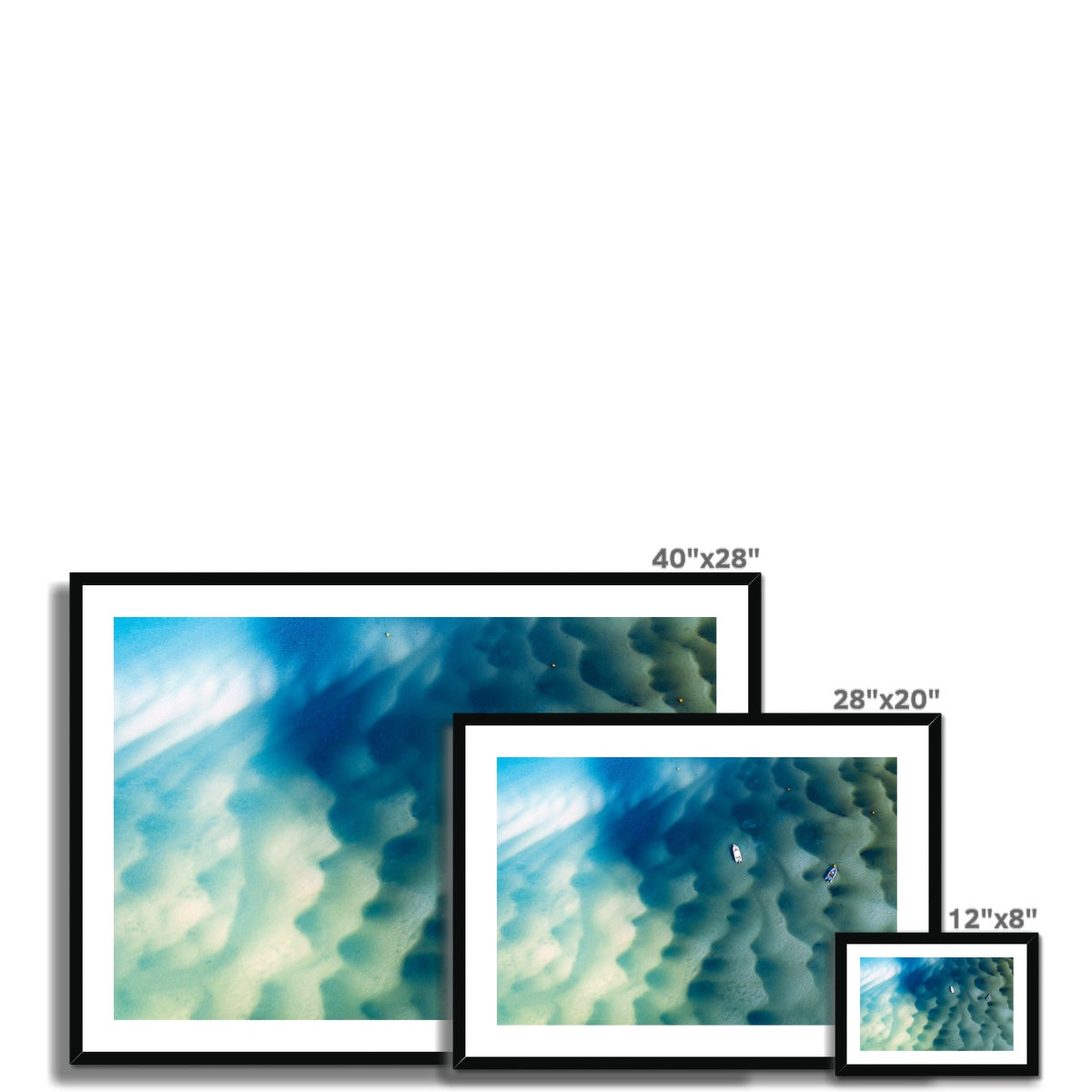 padstow ripples wooden frame sizes