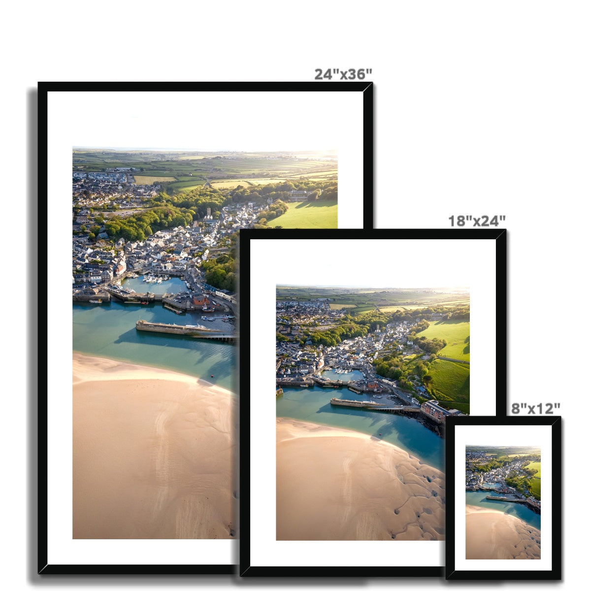padstow frame sizes