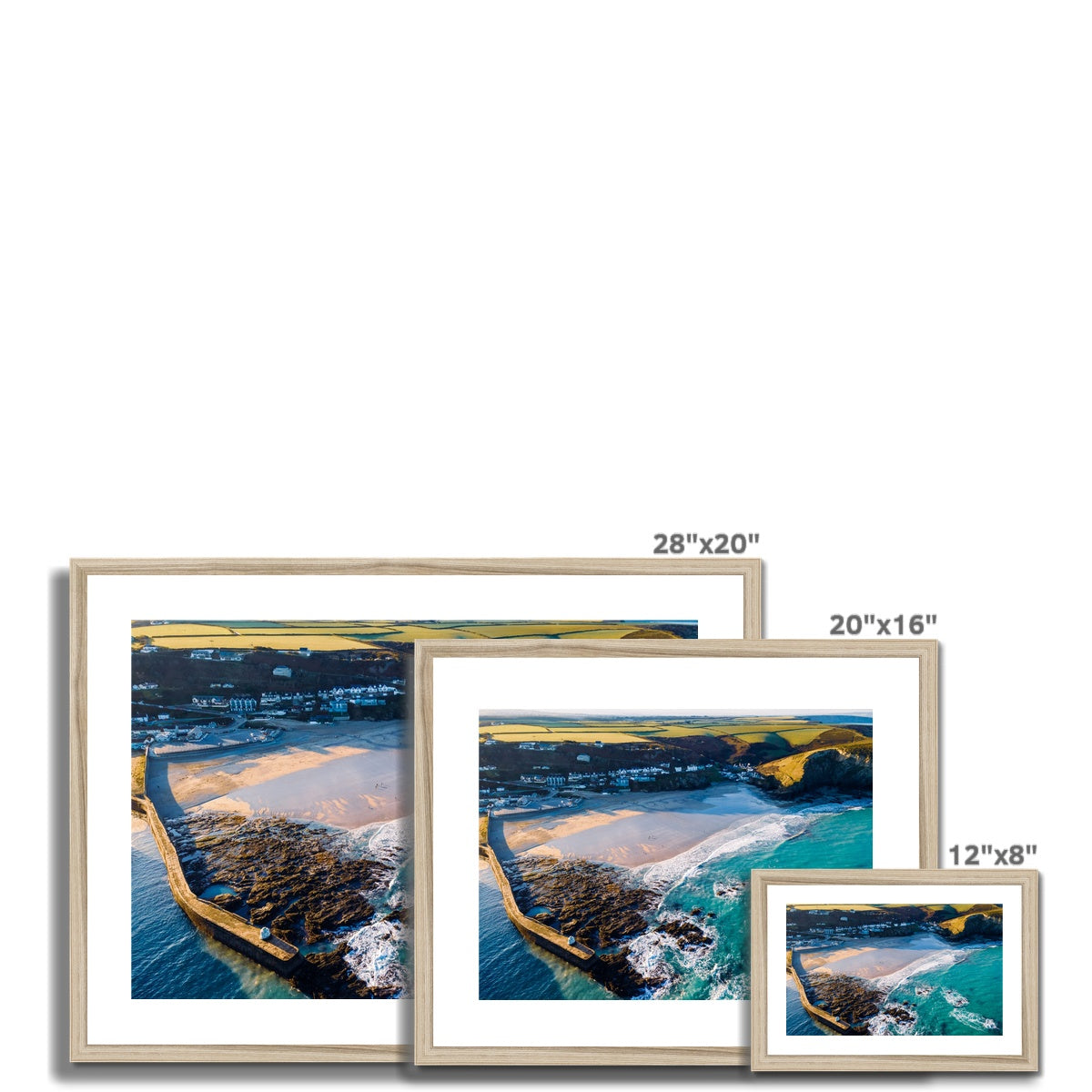 portreath harbour frame sizes
