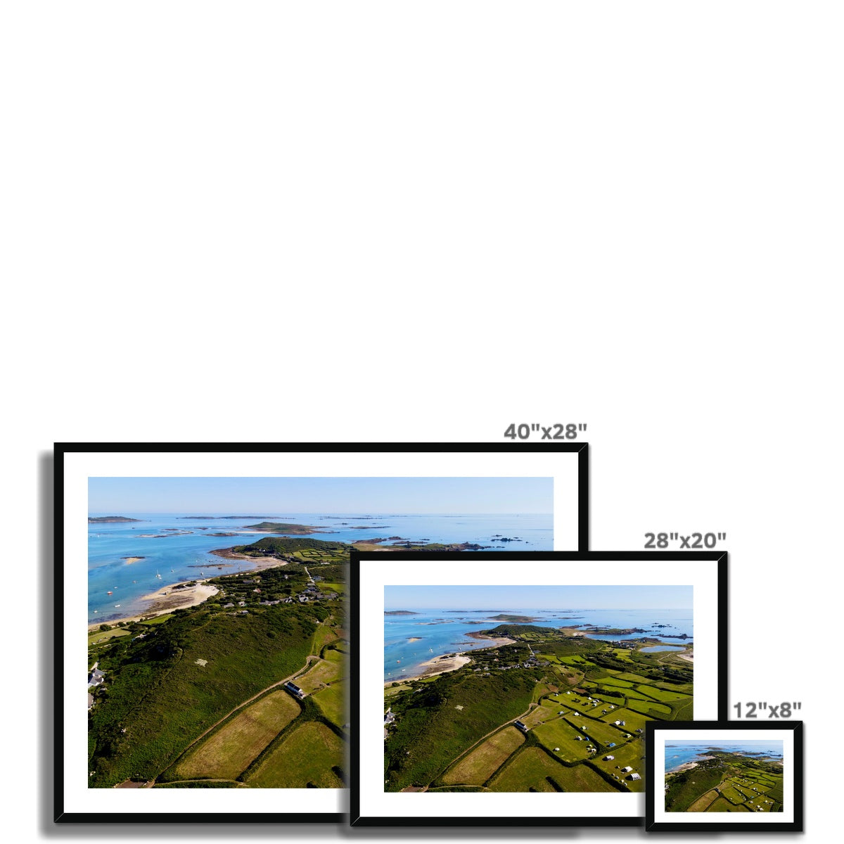 bryher campsite view frame sizes