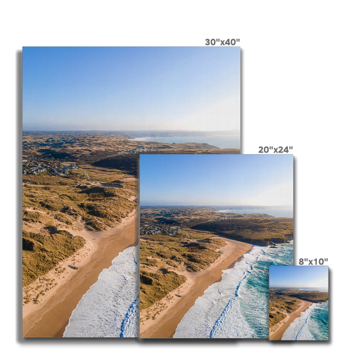 holywell bay high tide canvas sizes