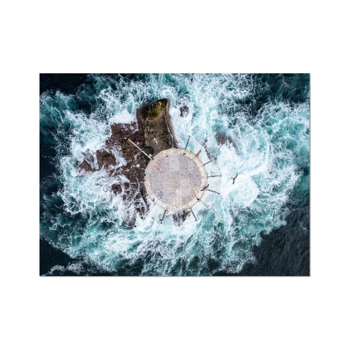 Wolf Rock Lighthouse ~ Photograph