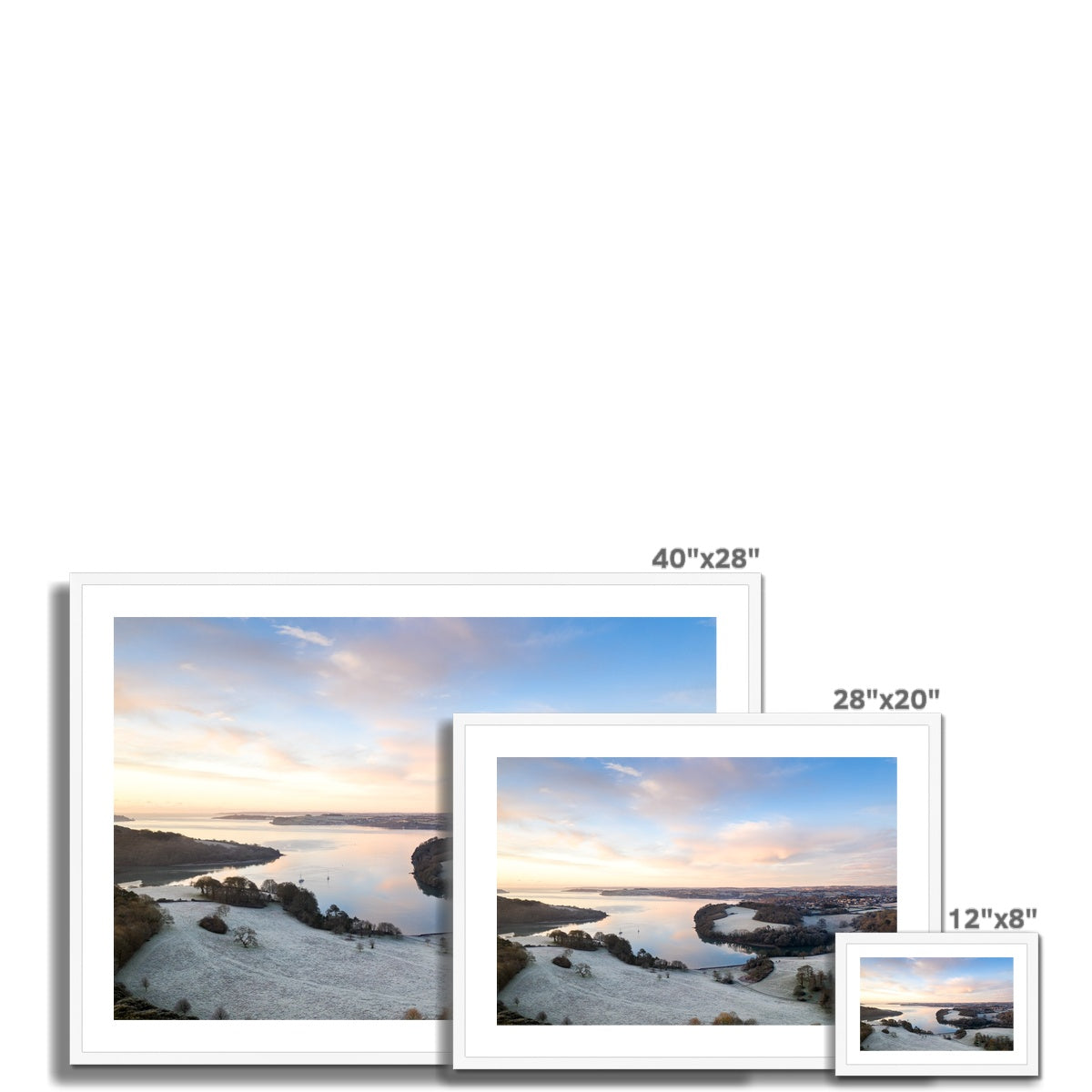 trelissick frost wooden frame sizes