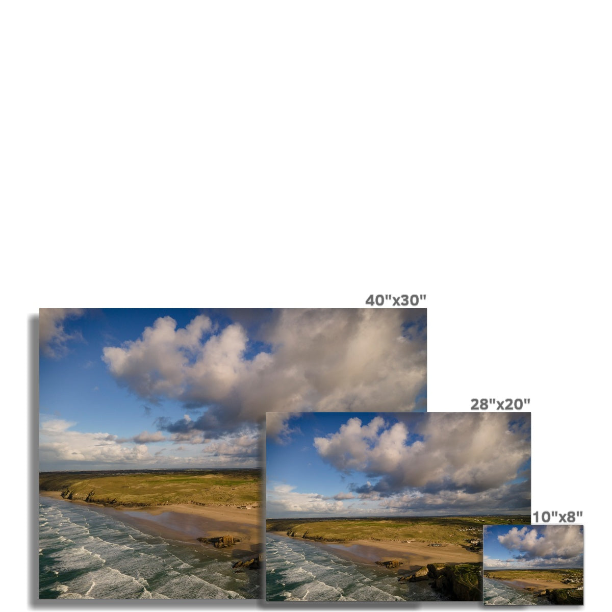 perranporth bay picture sizes