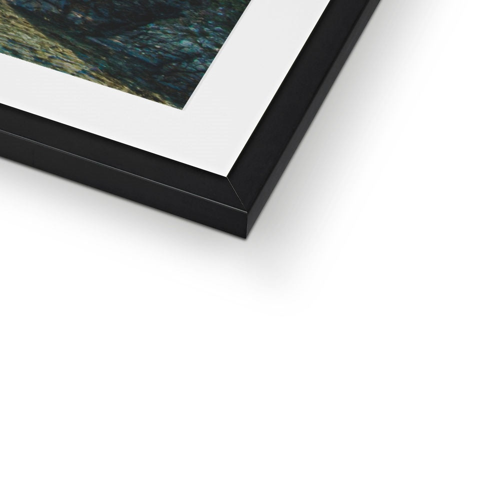 helford beach black frame detail