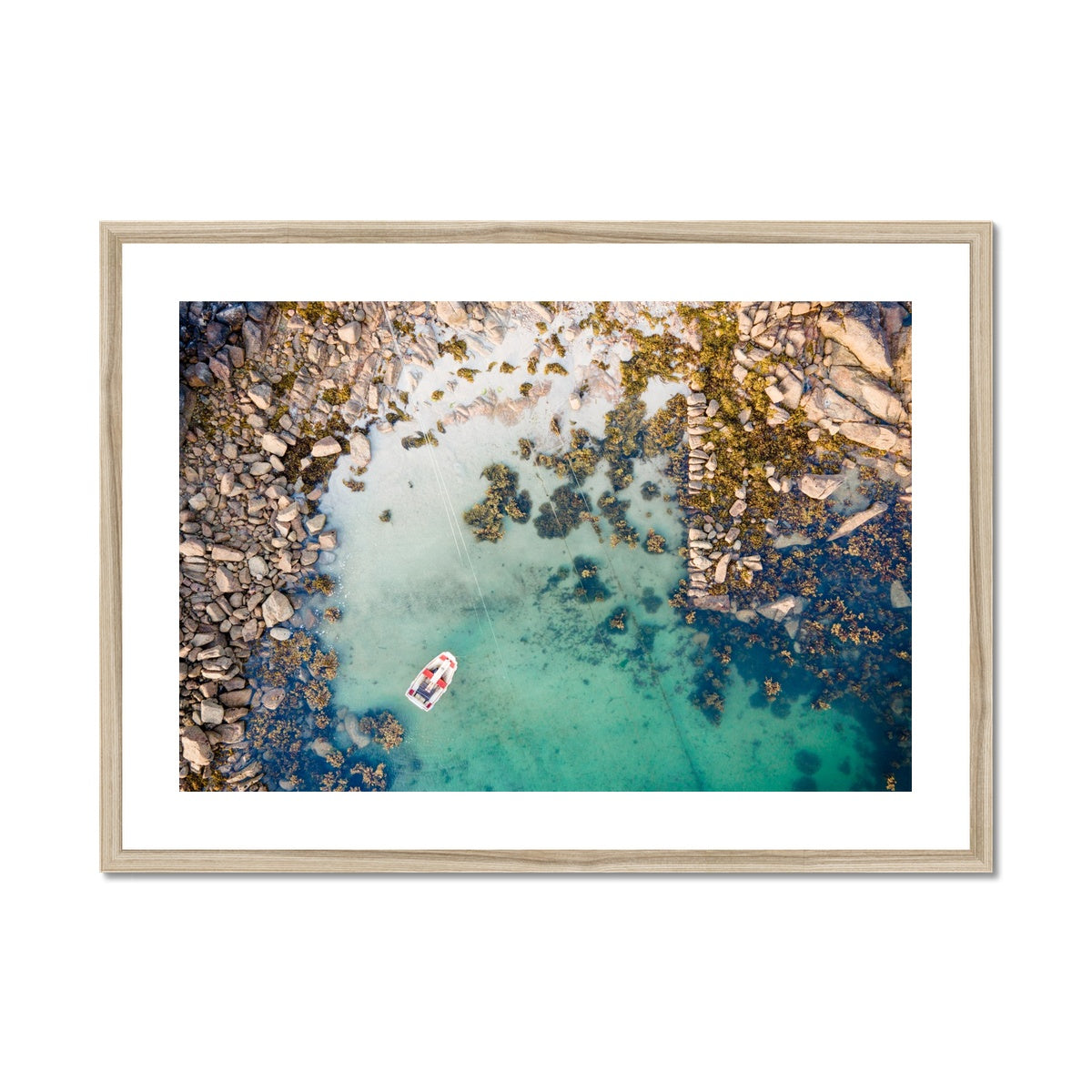 covean boat st agnes wooden frame
